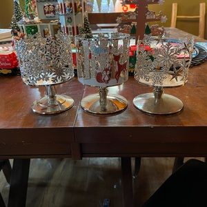 Bath & body works candleholders